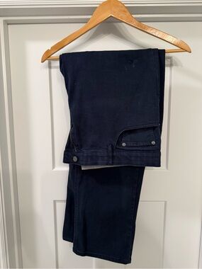 Izod Men's Navy 5 Pocket Pant - Size 38x32